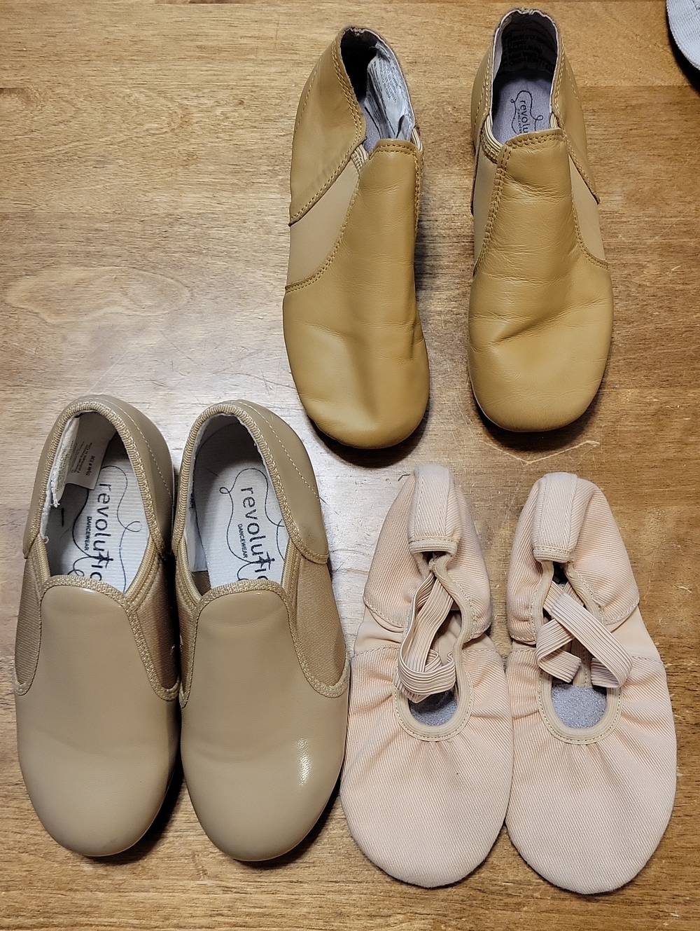 Revolution Kids Dance Shoe Trio- Sizes Vary- Read Description